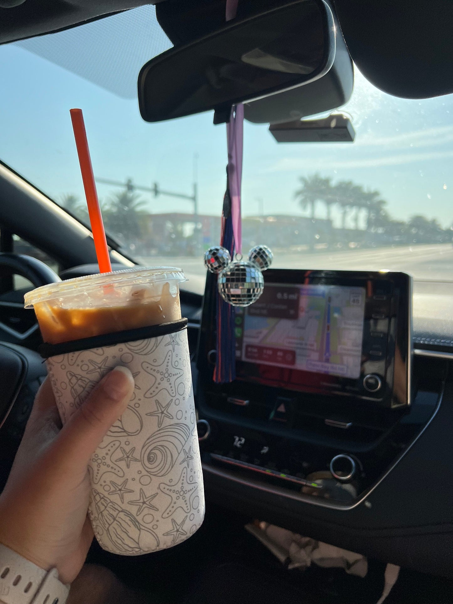 shells & stars cup sleeve
