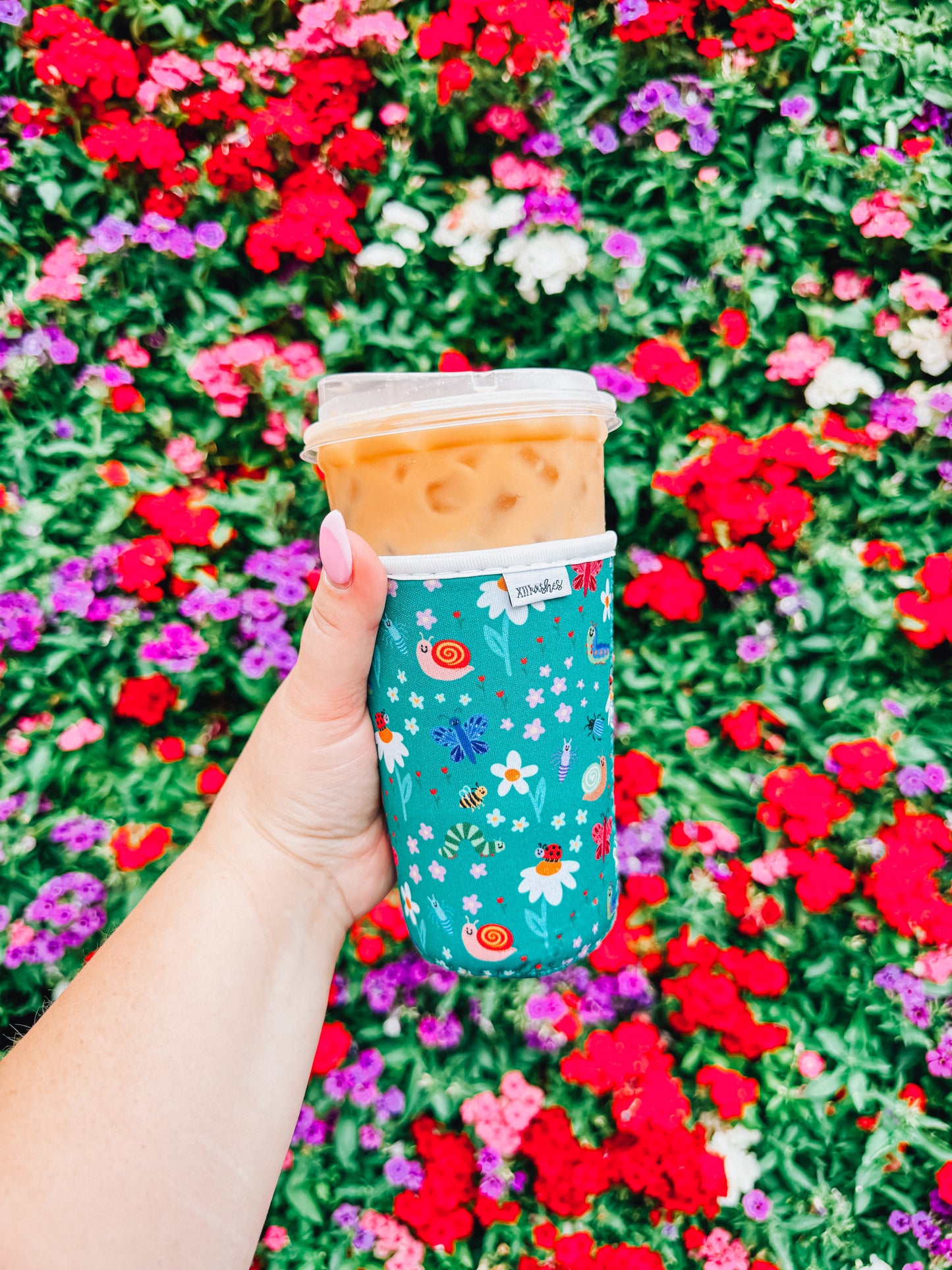 enchanted rose garden cup sleeve