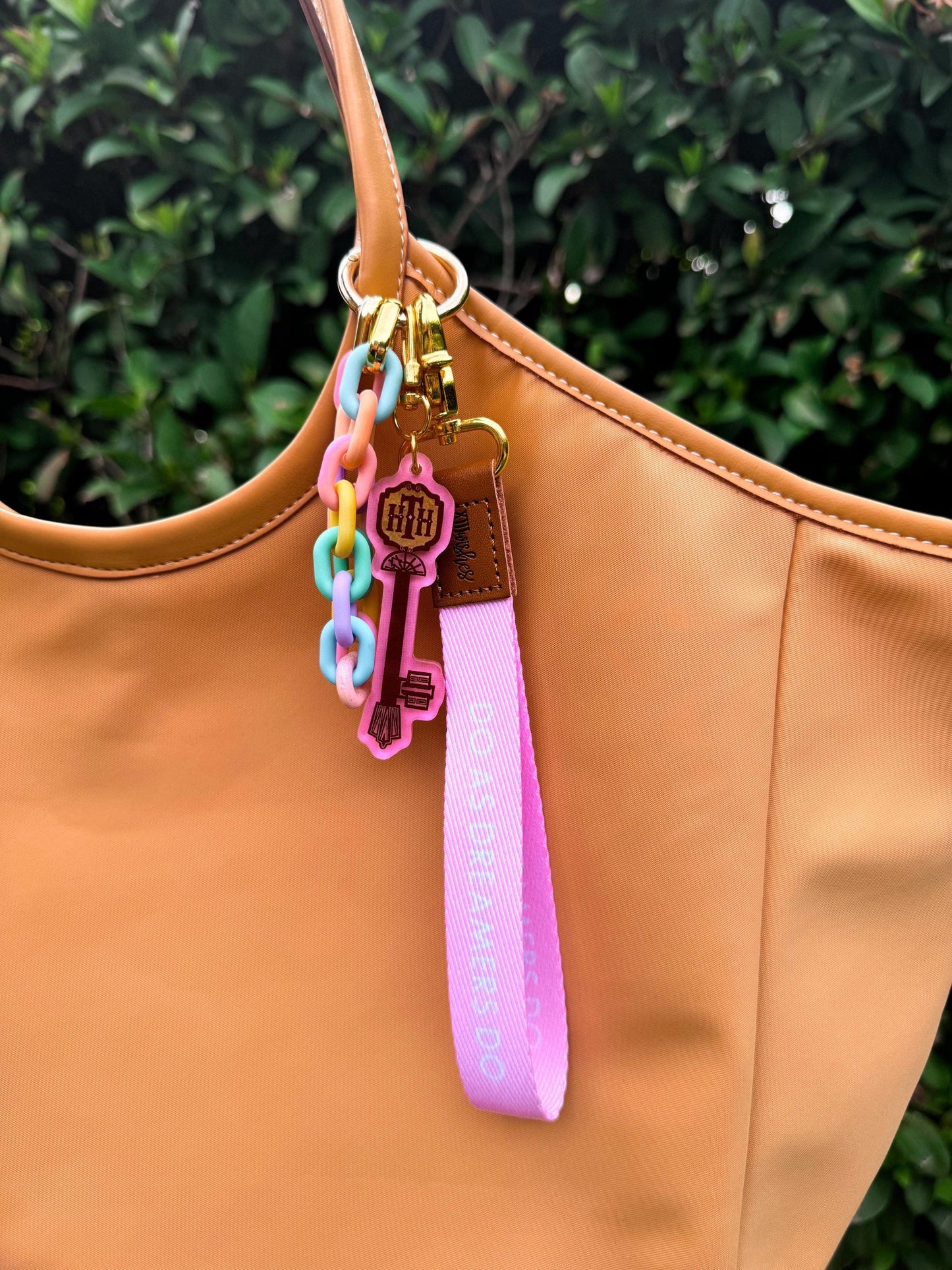 key to terror bag charm