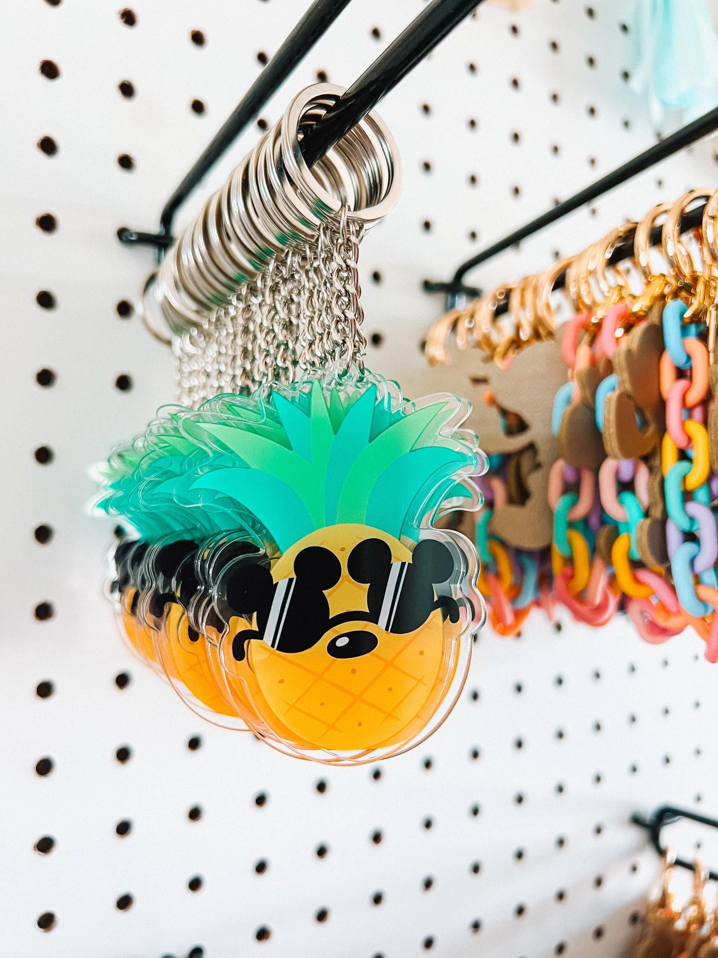 pineapple of my eye bag charm