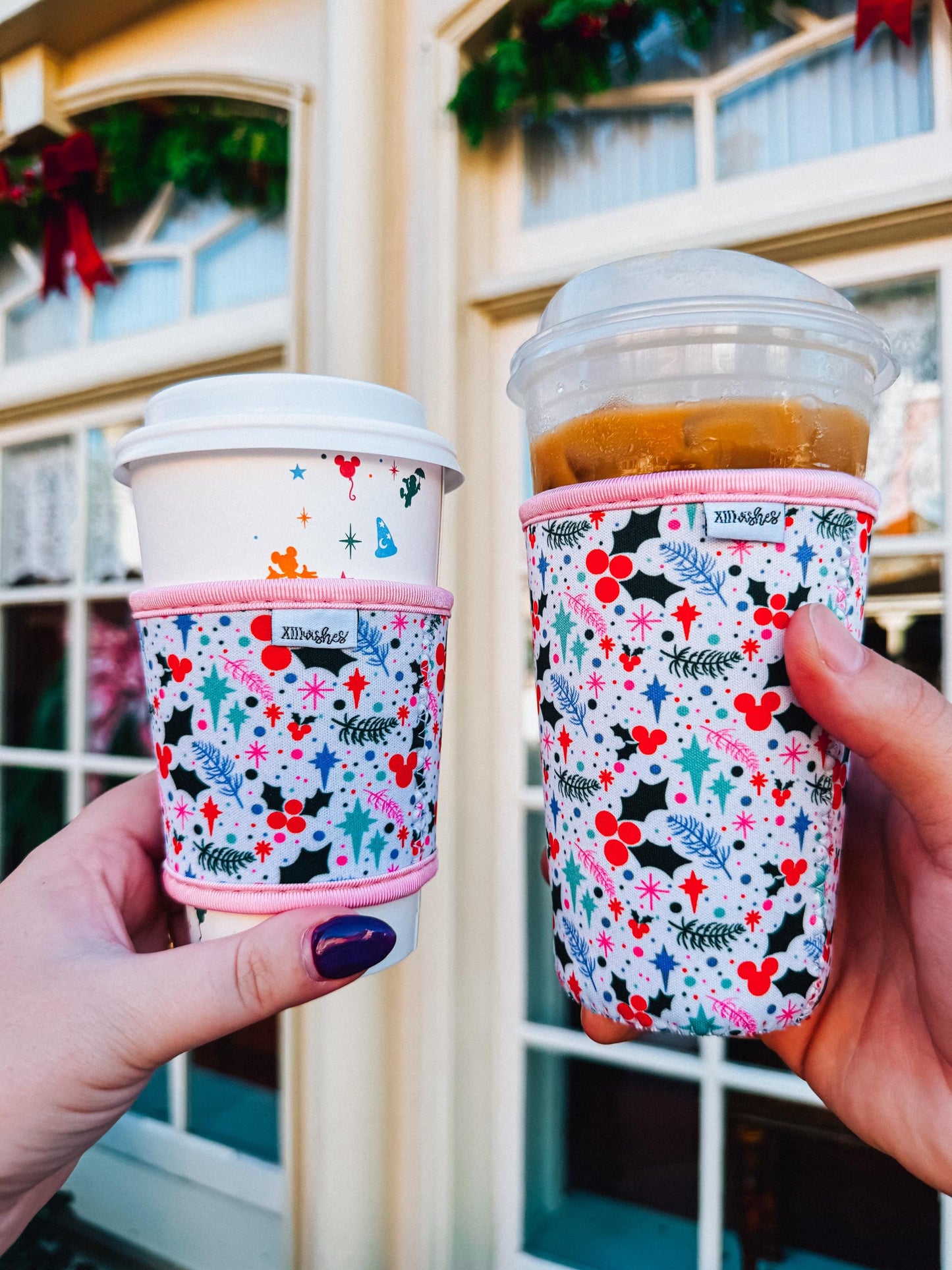 pixie dust & mistletoe cup sleeve