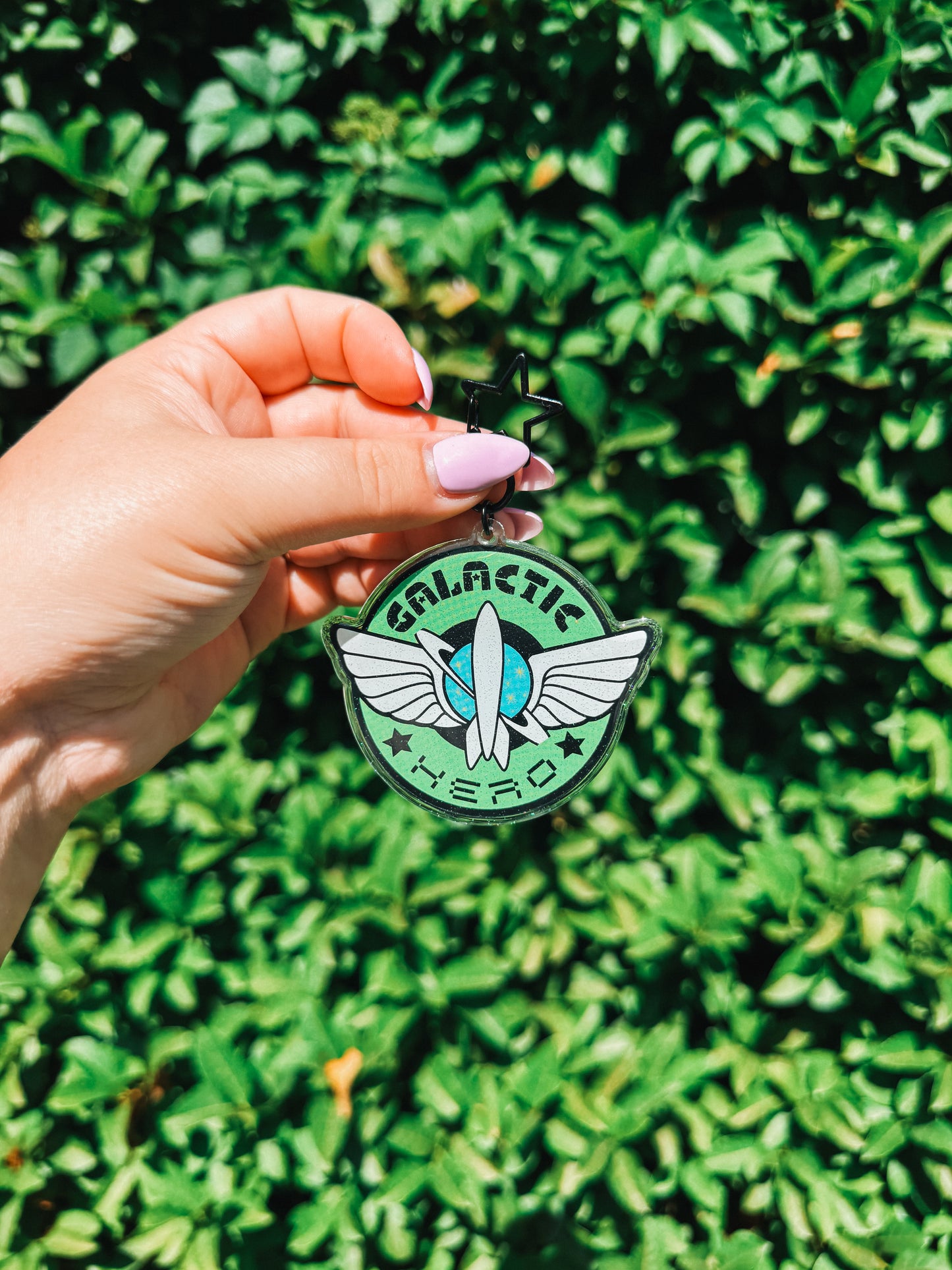galactic hero bag charm