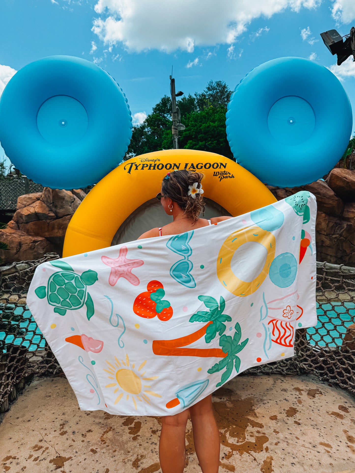 fun in the sun microfiber towel