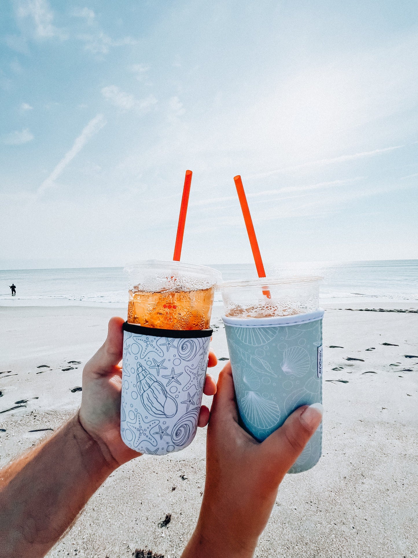 shells & stars cup sleeve