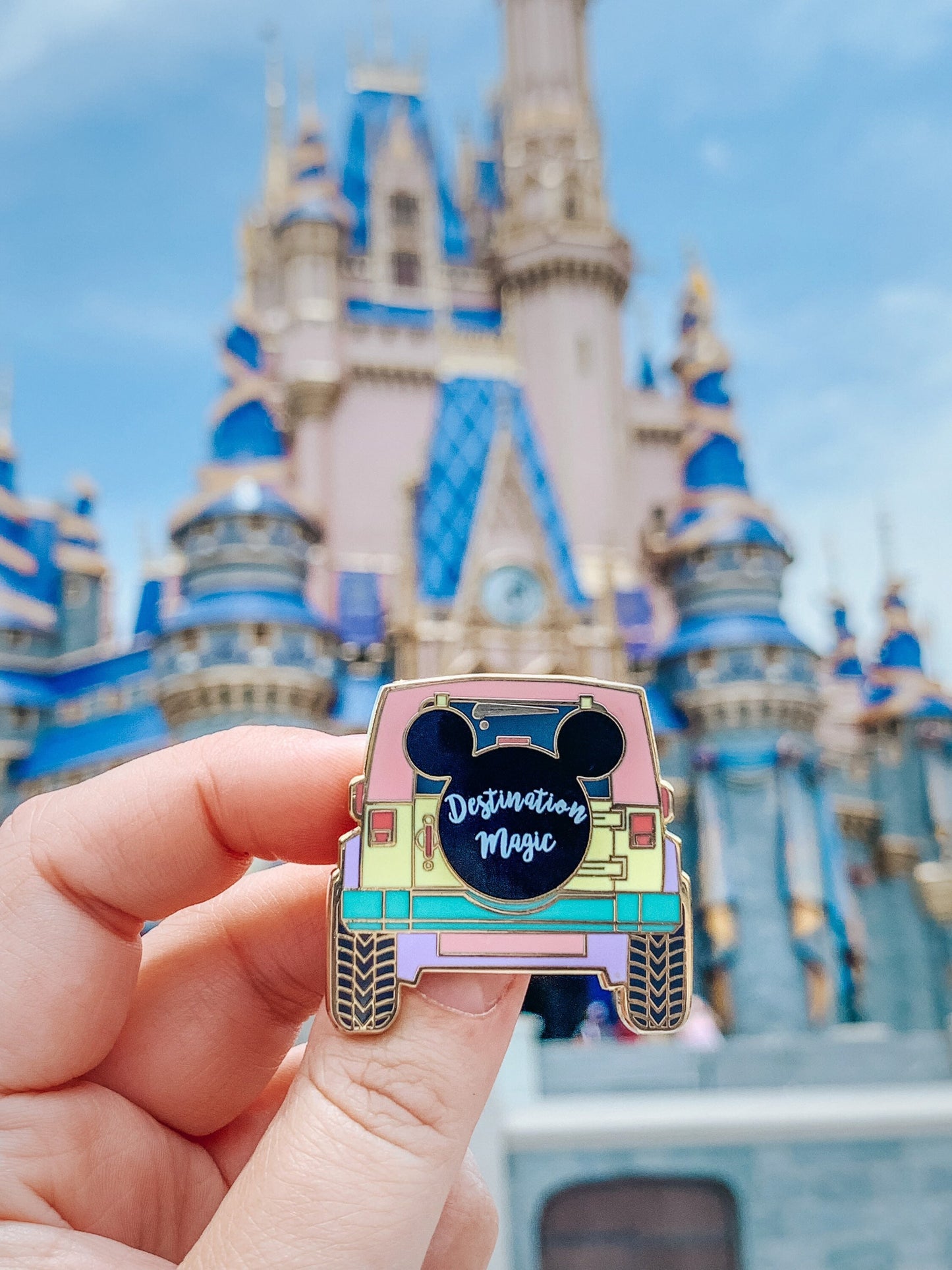 destination: magic pin