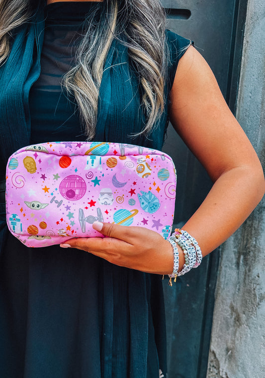 millennium pink medium pouch