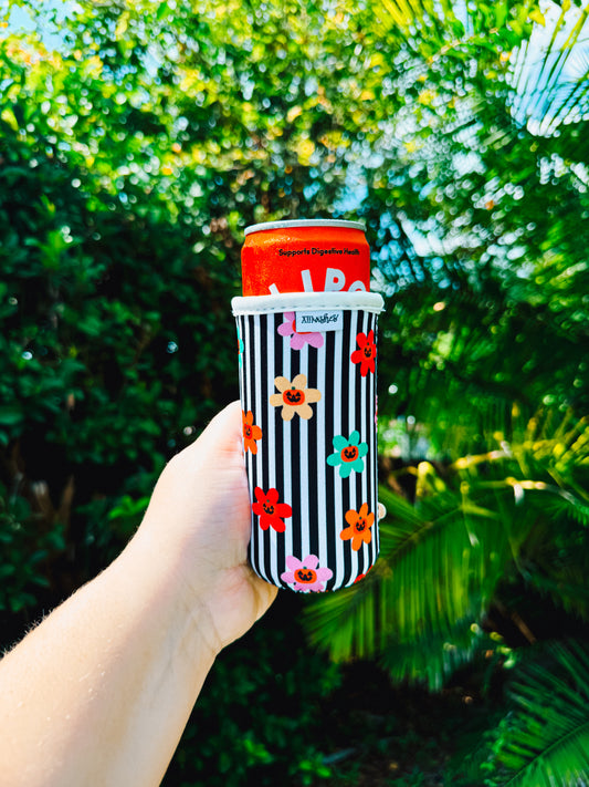 spooky bloom slim can sleeve