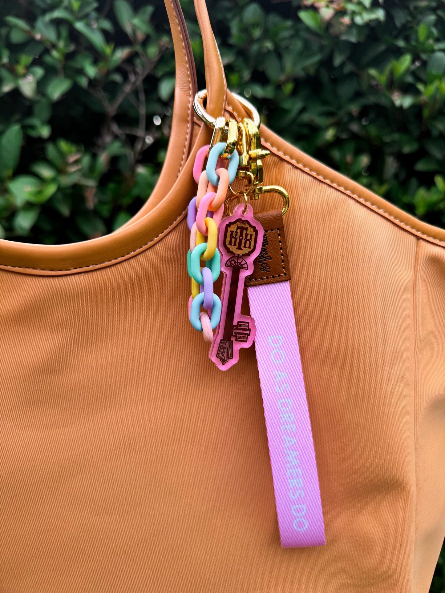 key to terror bag charm