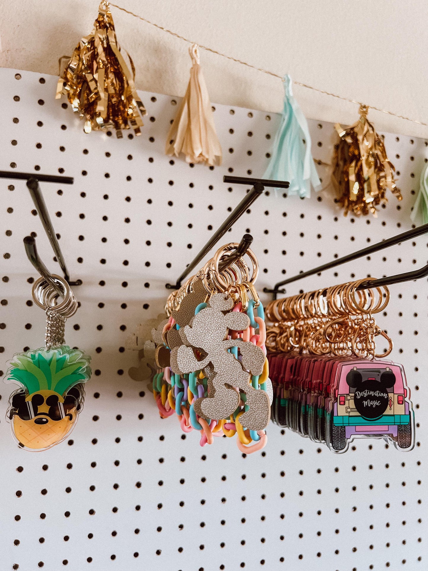 pineapple of my eye bag charm