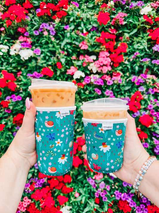 enchanted rose garden cup sleeve
