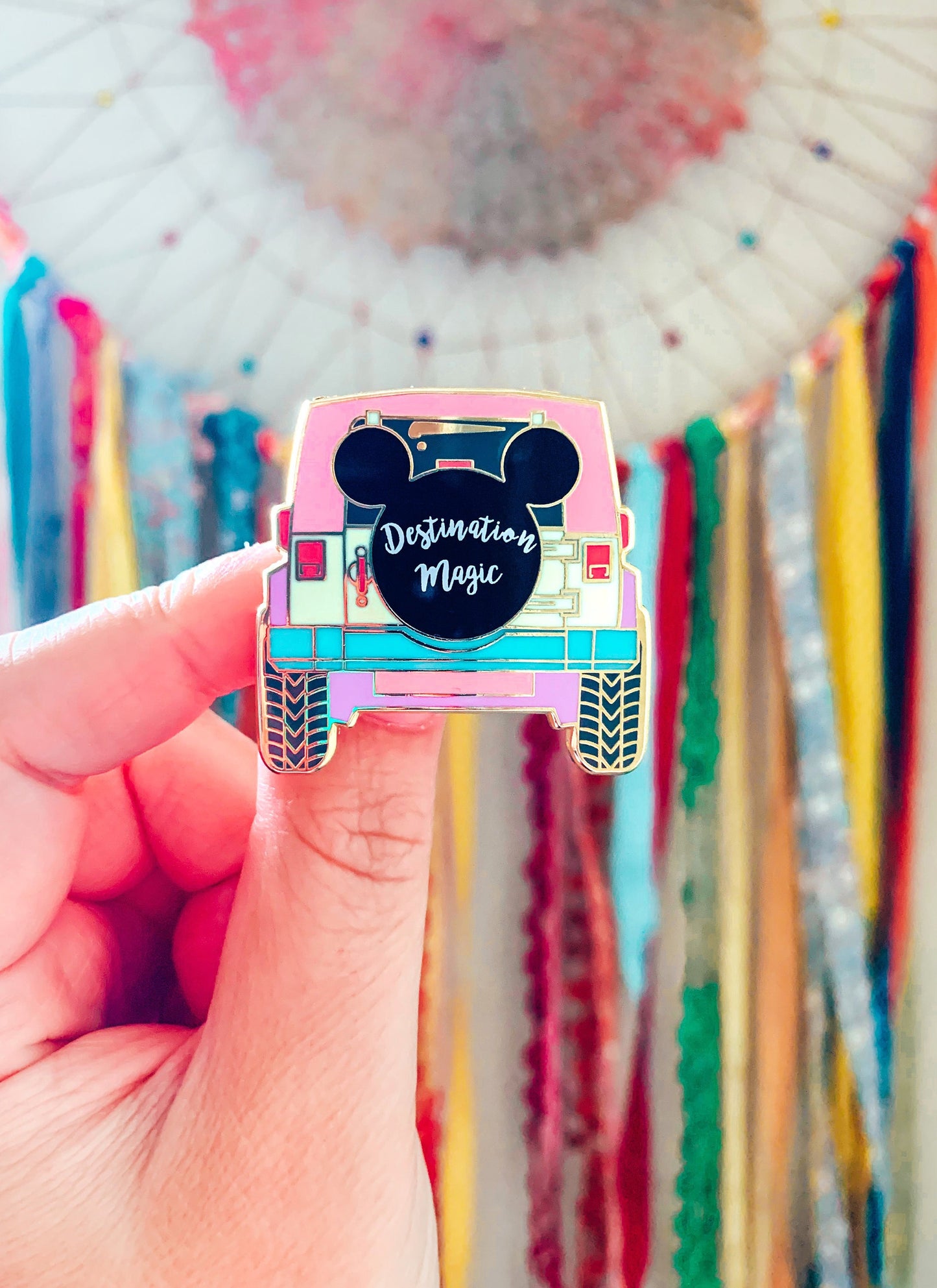 destination: magic pin