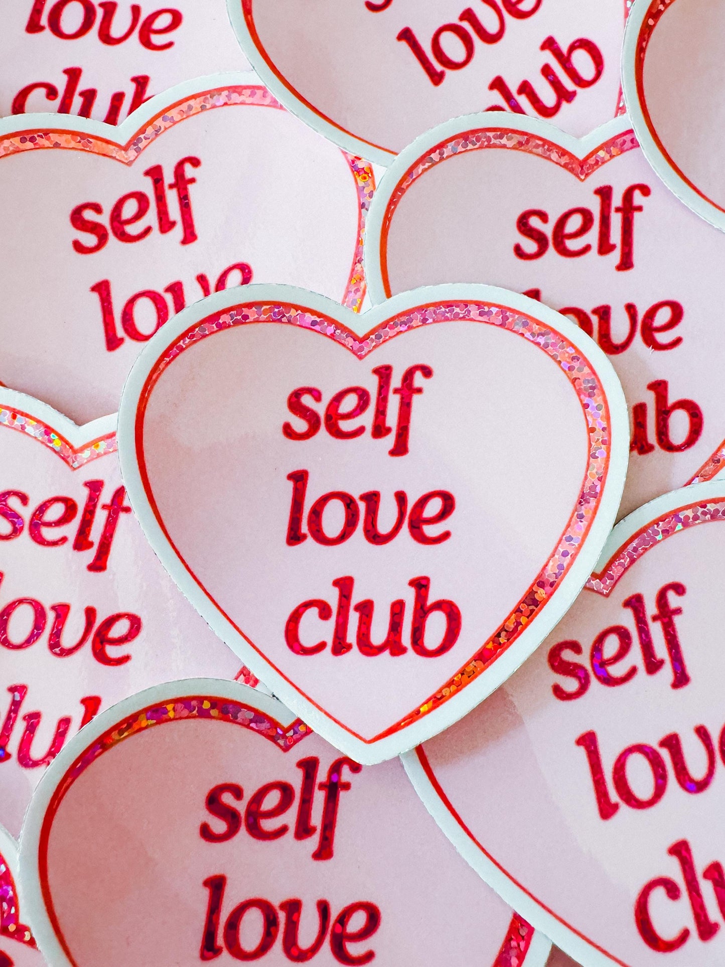 self love club sticker