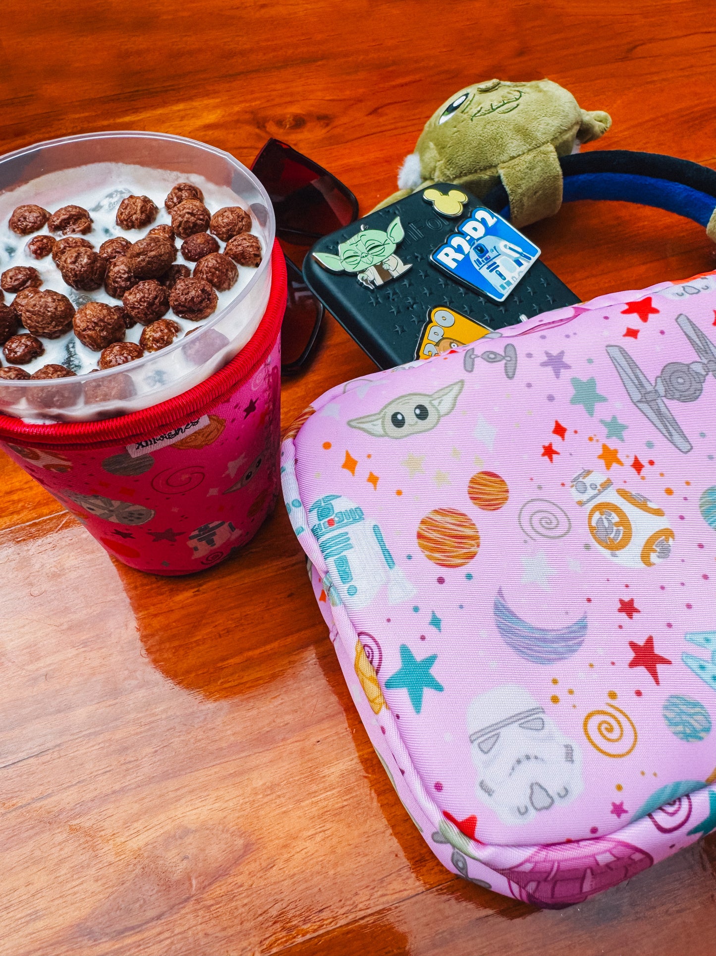 millennium pink medium pouch