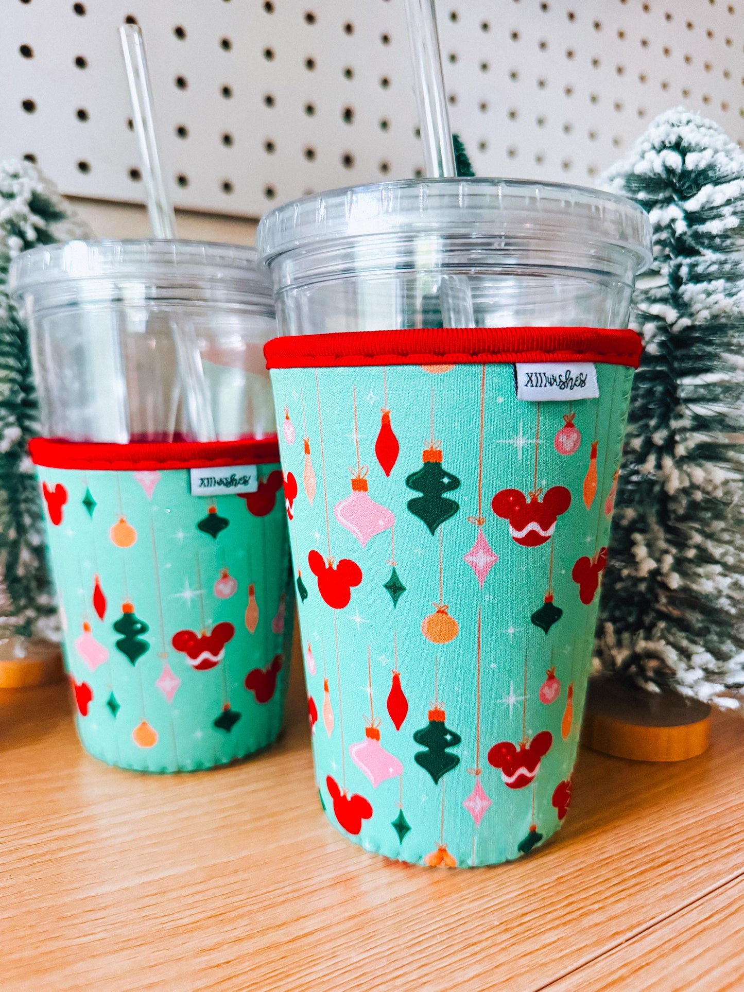 holly jolly cup sleeve