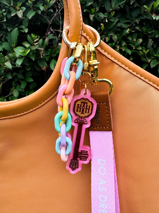 key to terror bag charm