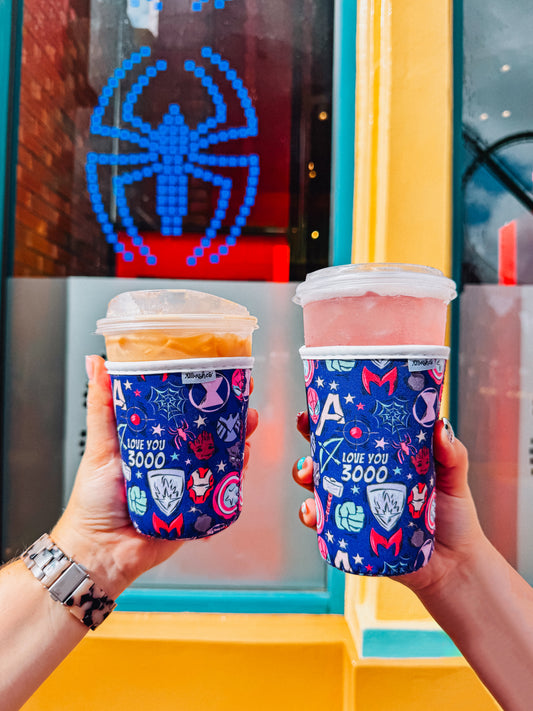 heroes, assemble cup sleeve