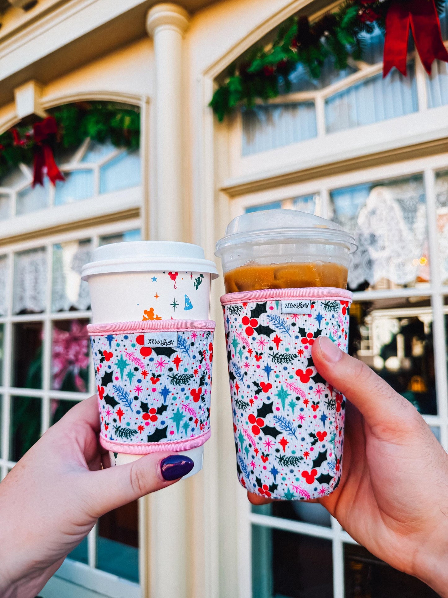 pixie dust & mistletoe cup sleeve