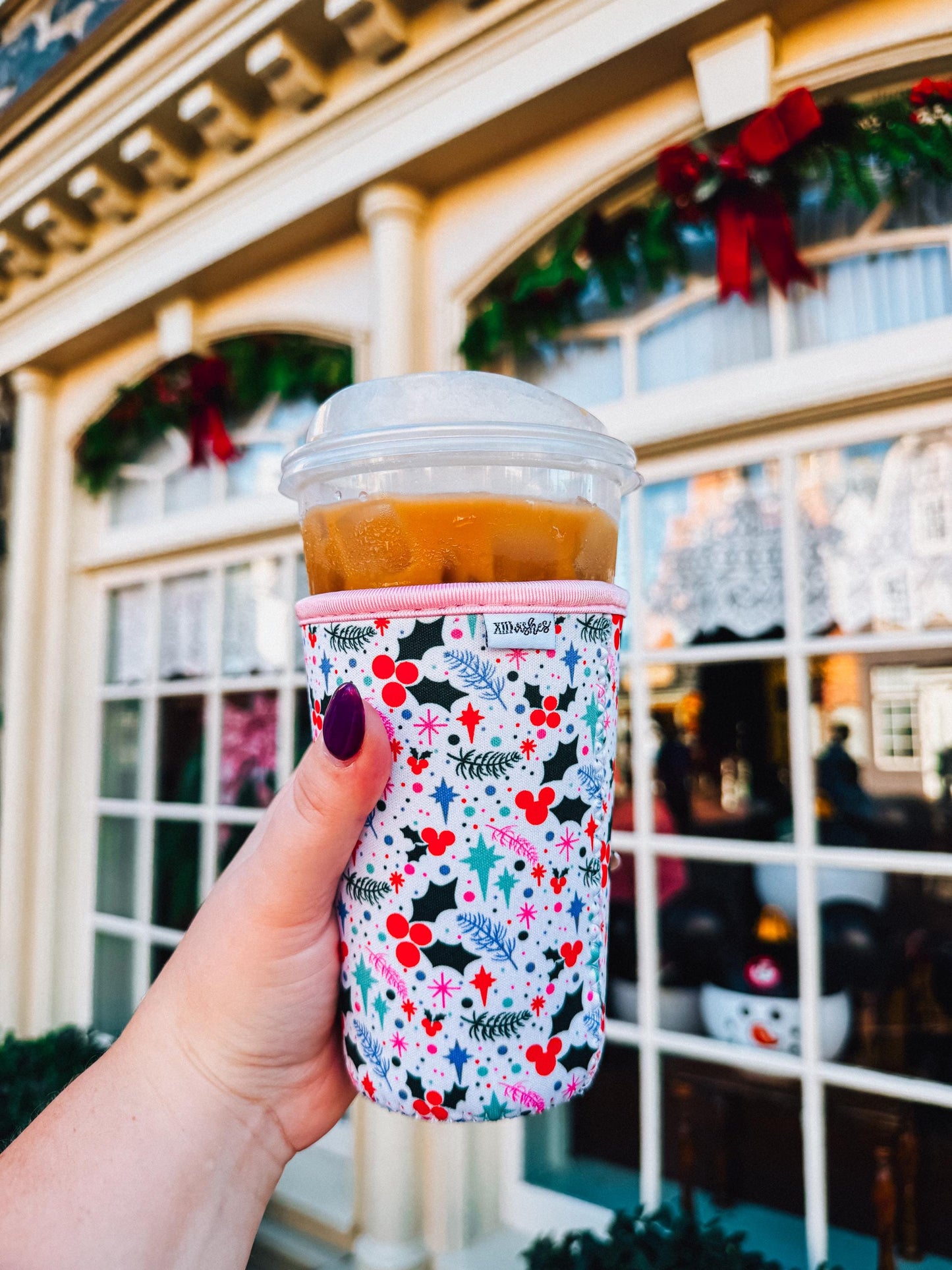 pixie dust & mistletoe cup sleeve