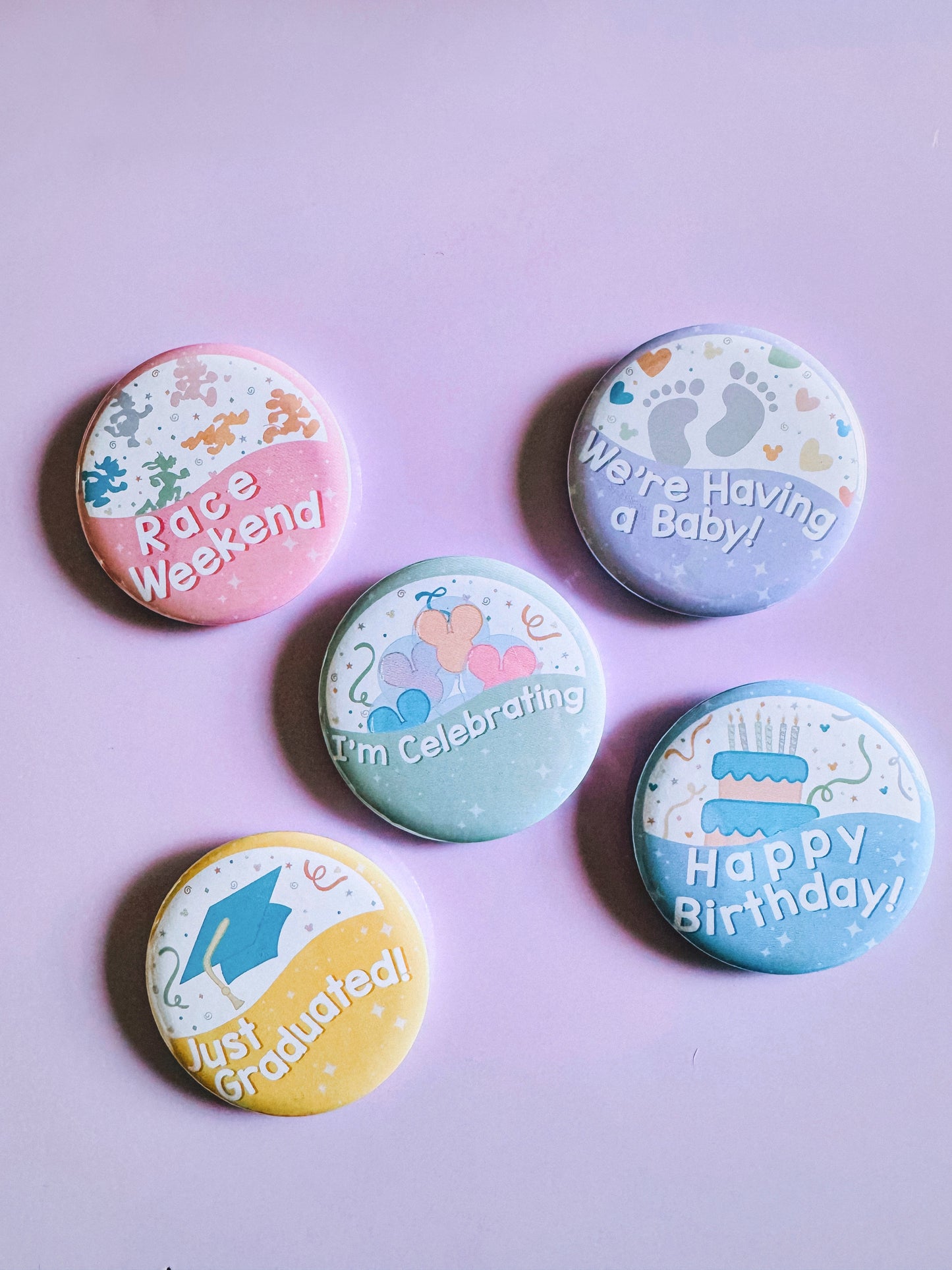 i’m celebrating button