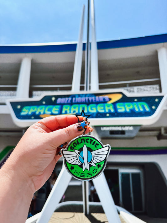 galactic hero bag charm