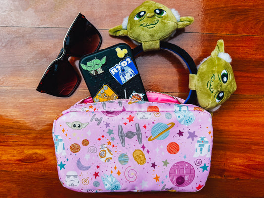 millennium pink medium pouch