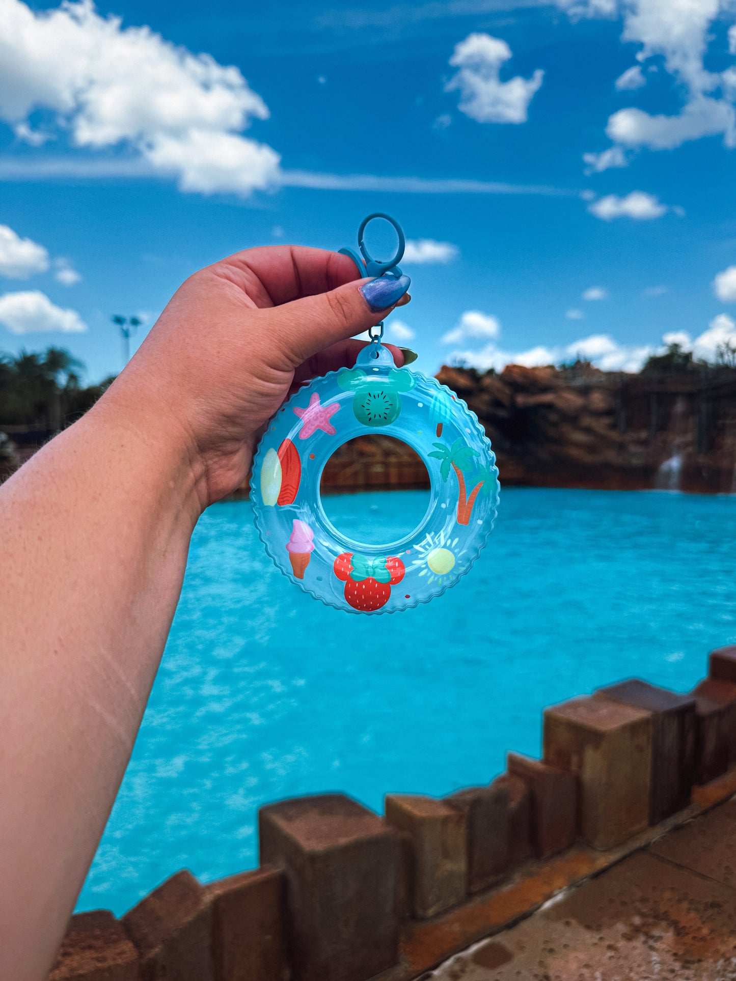 fun in the sun floatie bag charm