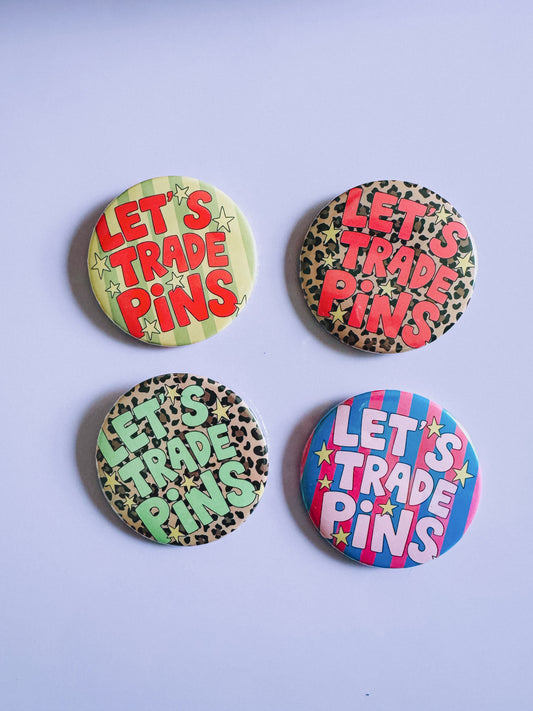 let’s trade pins button