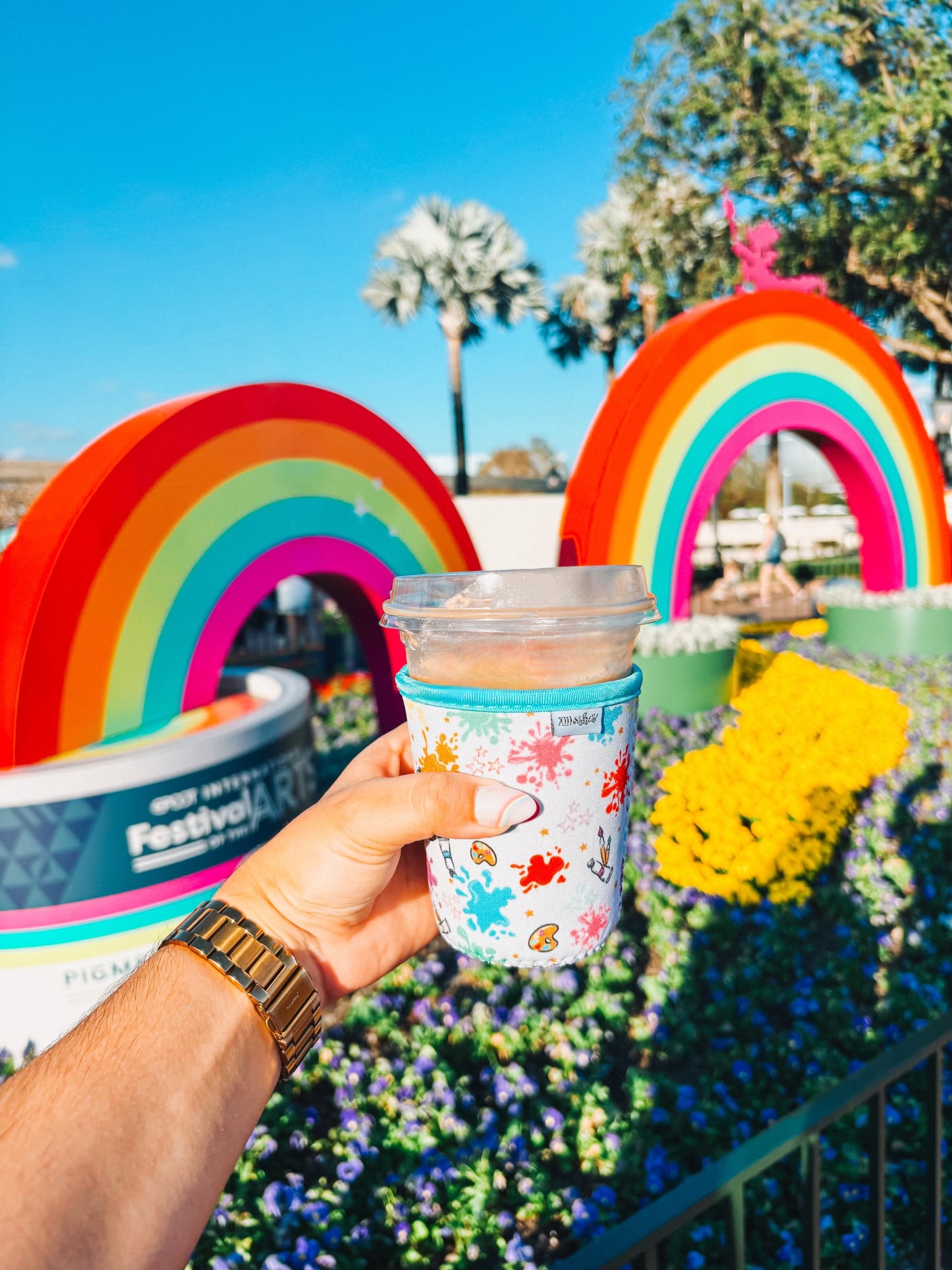 palette of inspiration cup sleeve