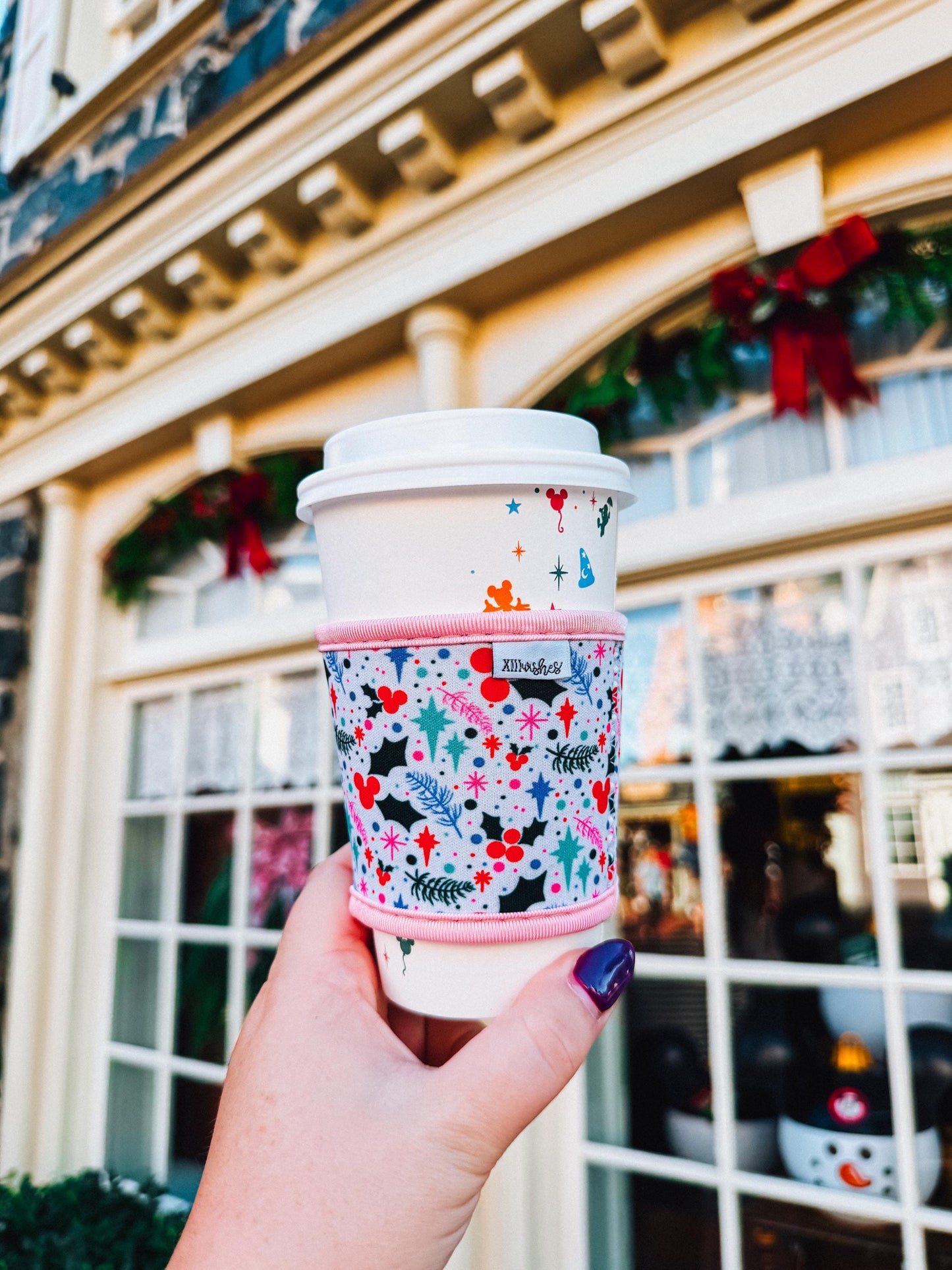 pixie dust & mistletoe cup sleeve