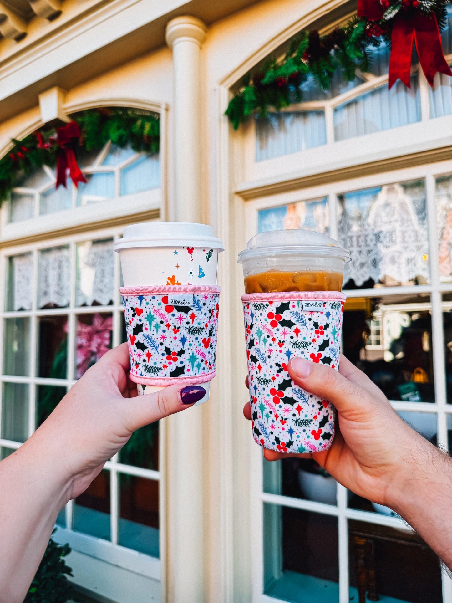 pixie dust & mistletoe cup sleeve