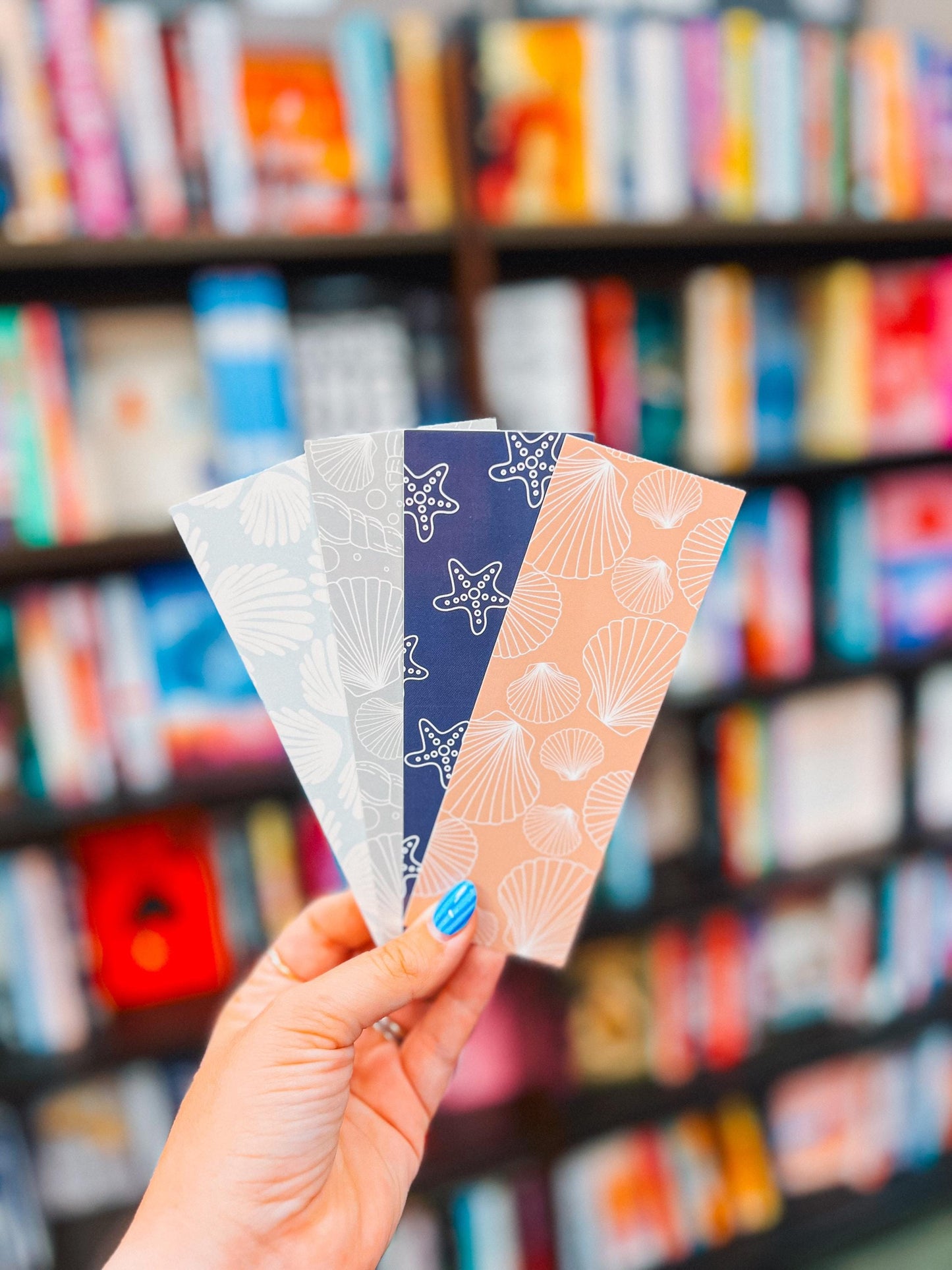 beachy bookmark set