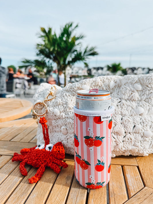 orange ya glad slim can sleeve