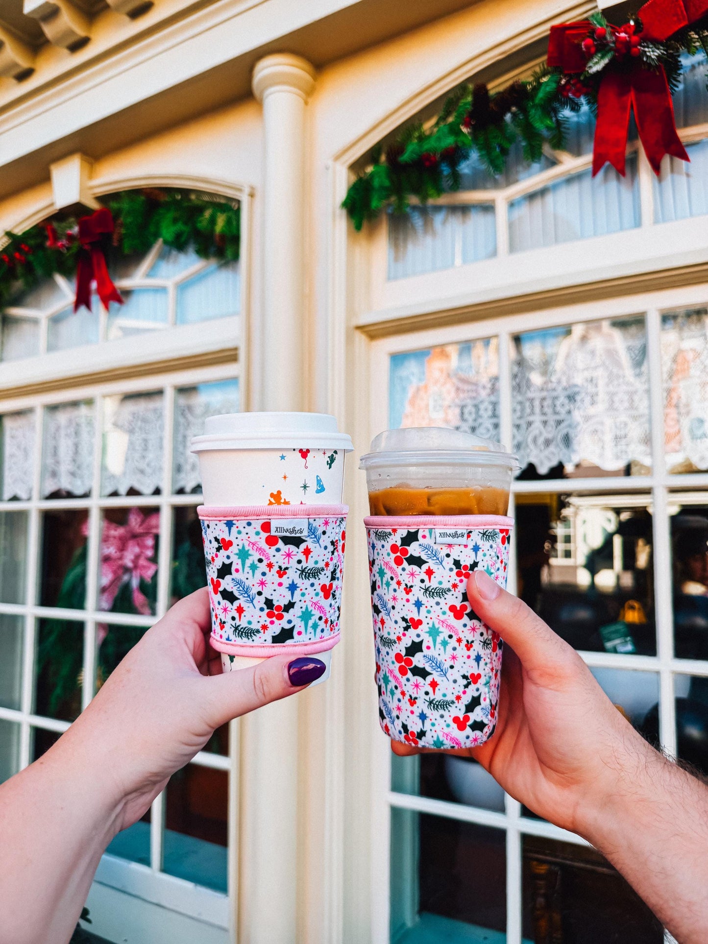 pixie dust & mistletoe cup sleeve