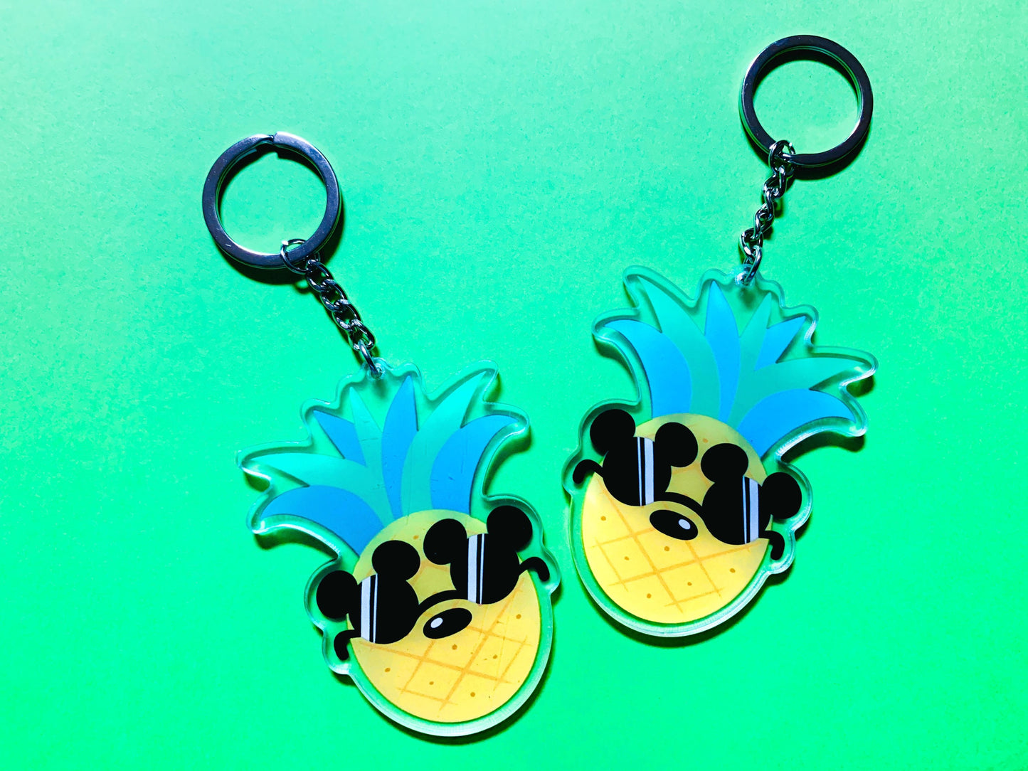 pineapple of my eye bag charm