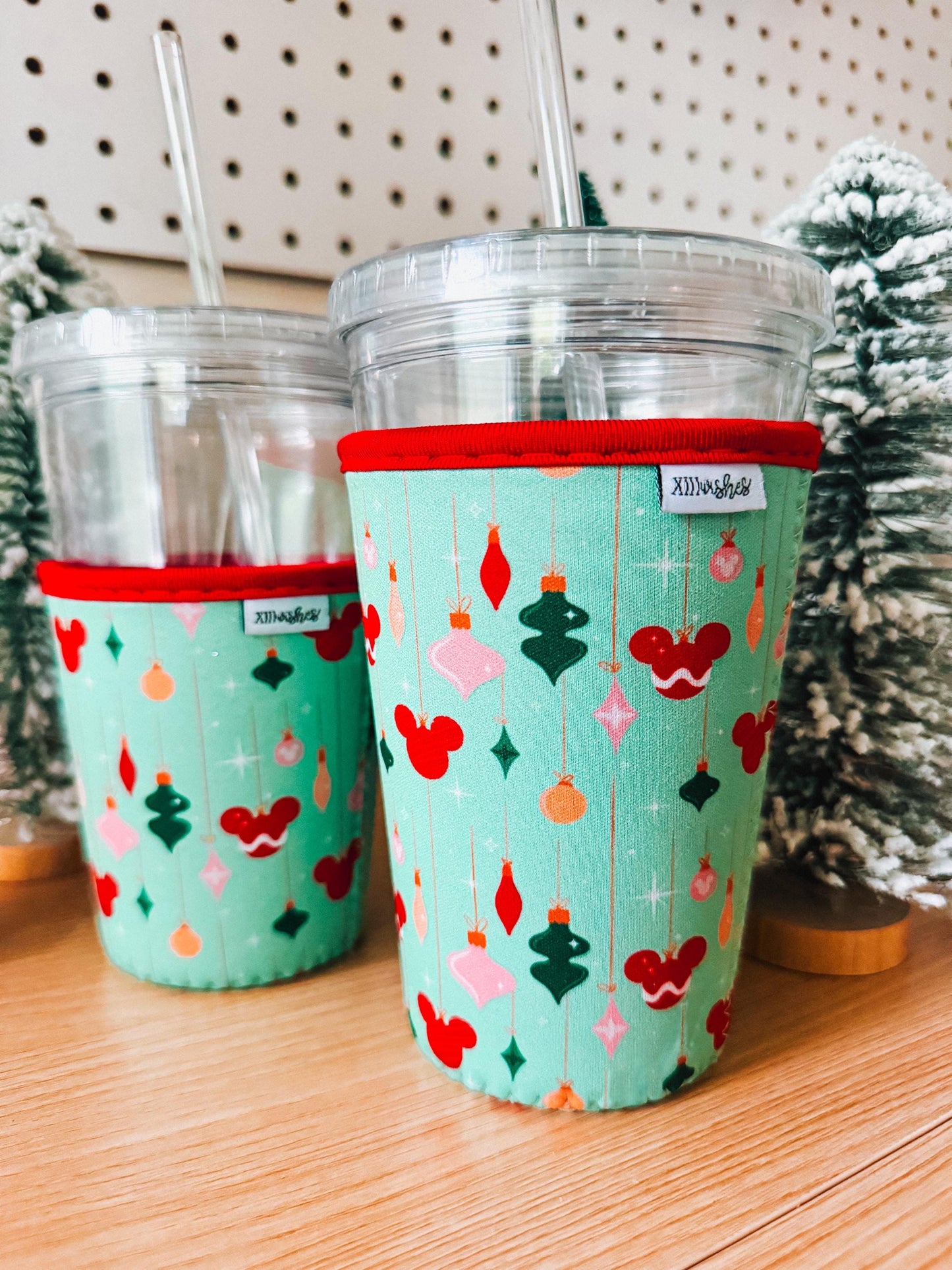 holly jolly cup sleeve