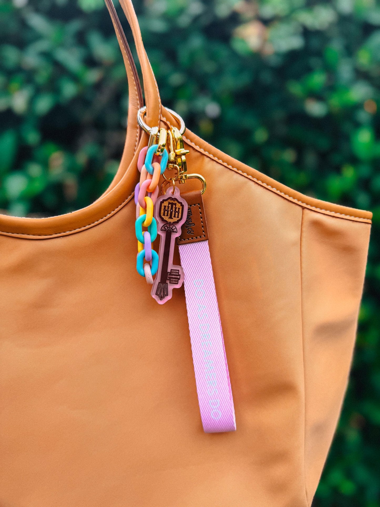 key to terror bag charm