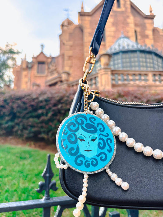 madame leota bag charm
